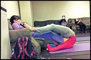 Warm up or burst! Something I could never do without proper warm up :) My coach stretching me couple years ago